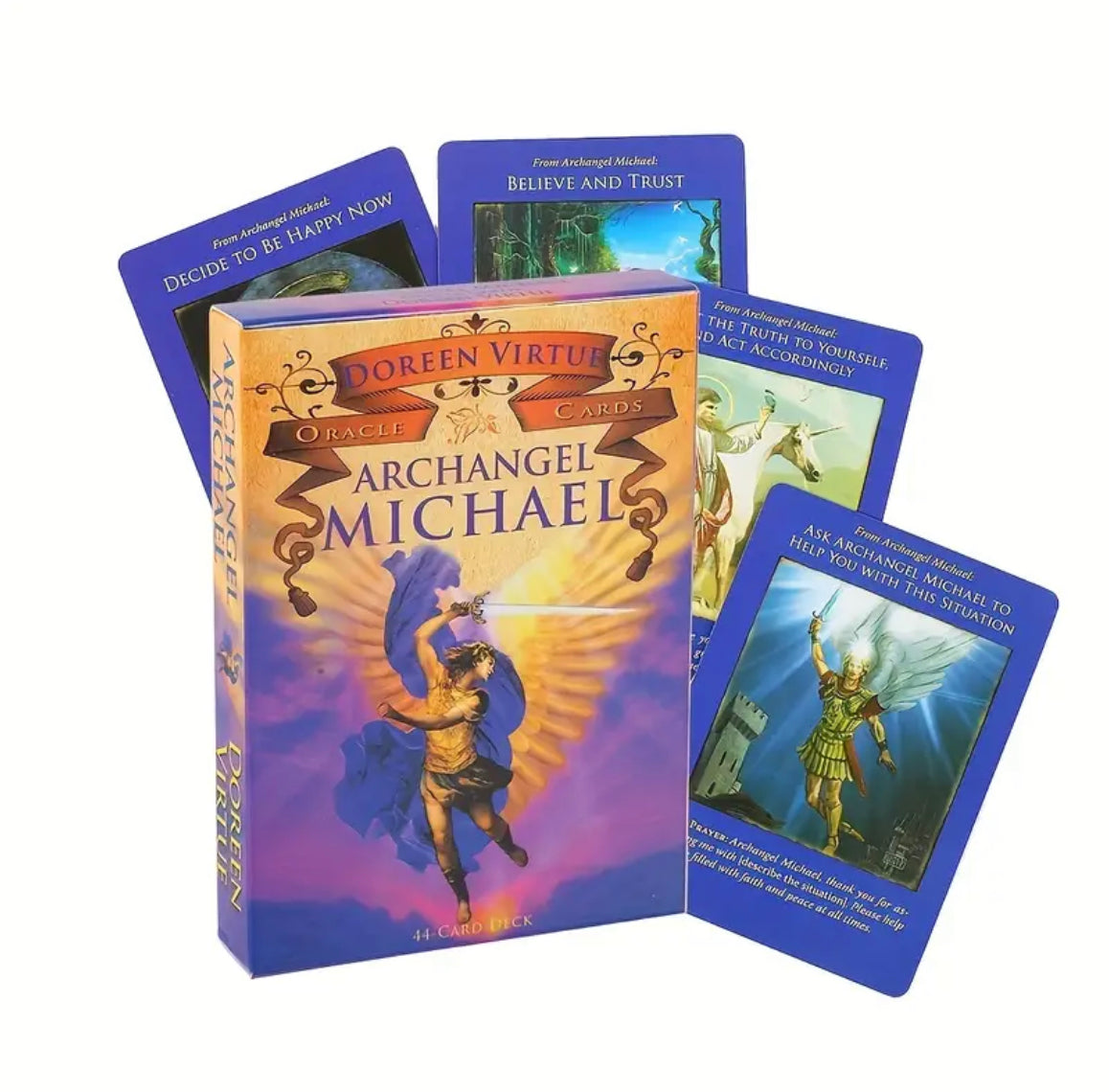 Archangel Michael | Oracle Cards | English | Divination Tools | Cartomancy | Witch Supplies