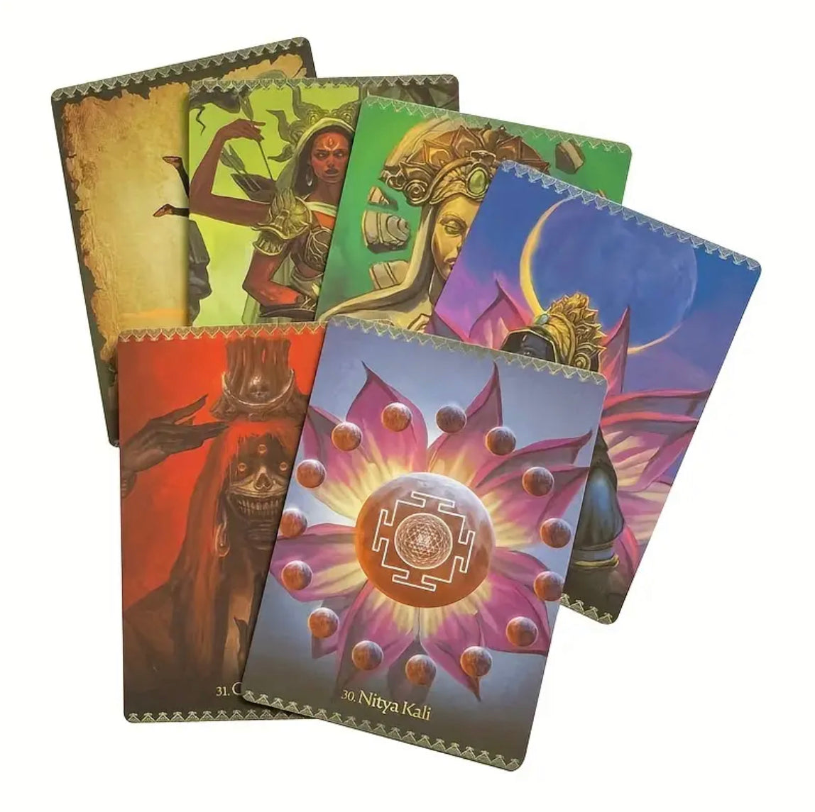 Kali Oracle | Tarot Cards | English | Divination Tools | Cartomancy | Witch Supplies