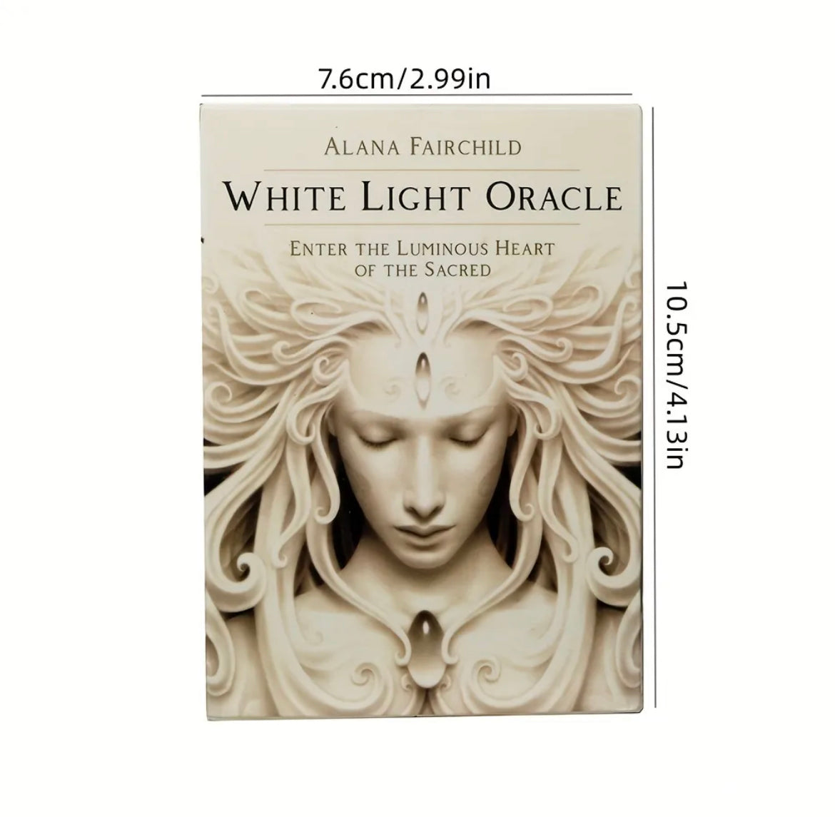White Light | Oracle Cards | English | Divination Tools | Cartomancy | Witch Supplies