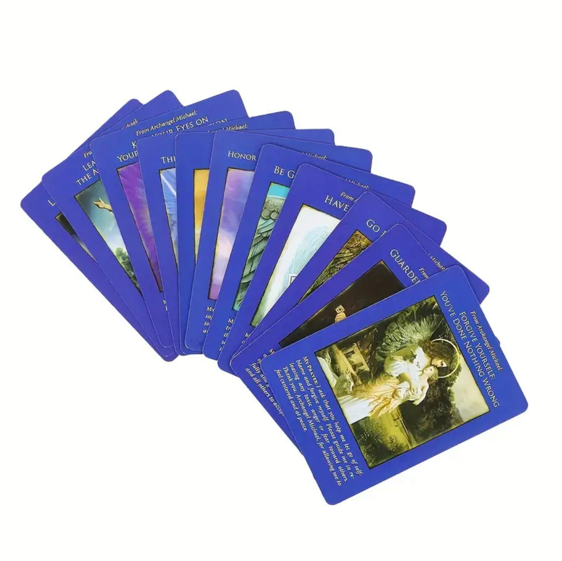 Archangel Michael | Oracle Cards | English | Divination Tools | Cartomancy | Witch Supplies