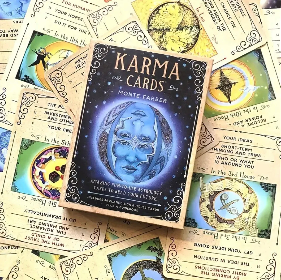Karma Cards | Tarot Cards | English | Divination Tools | Cartomancy | Witch Supplies