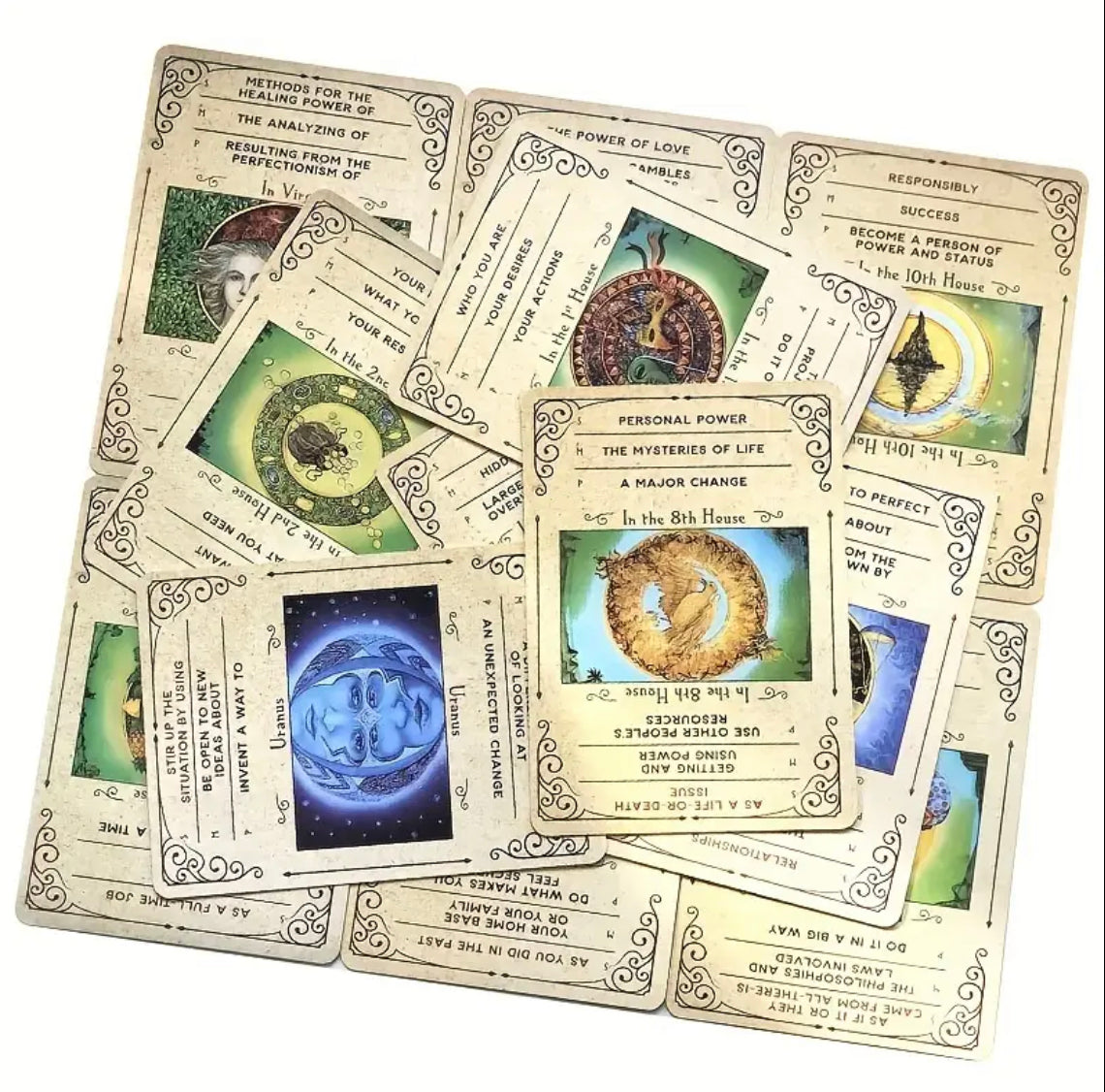 Karma Cards | Tarot Cards | English | Divination Tools | Cartomancy | Witch Supplies