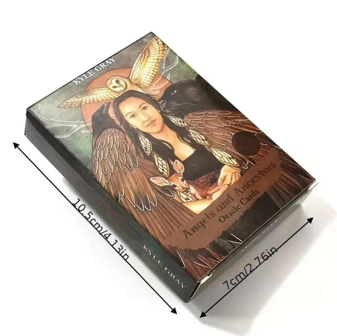 Angels & Ancestors | Oracle Cards | English | Divination Tools | Cartomancy | Witch Supplies