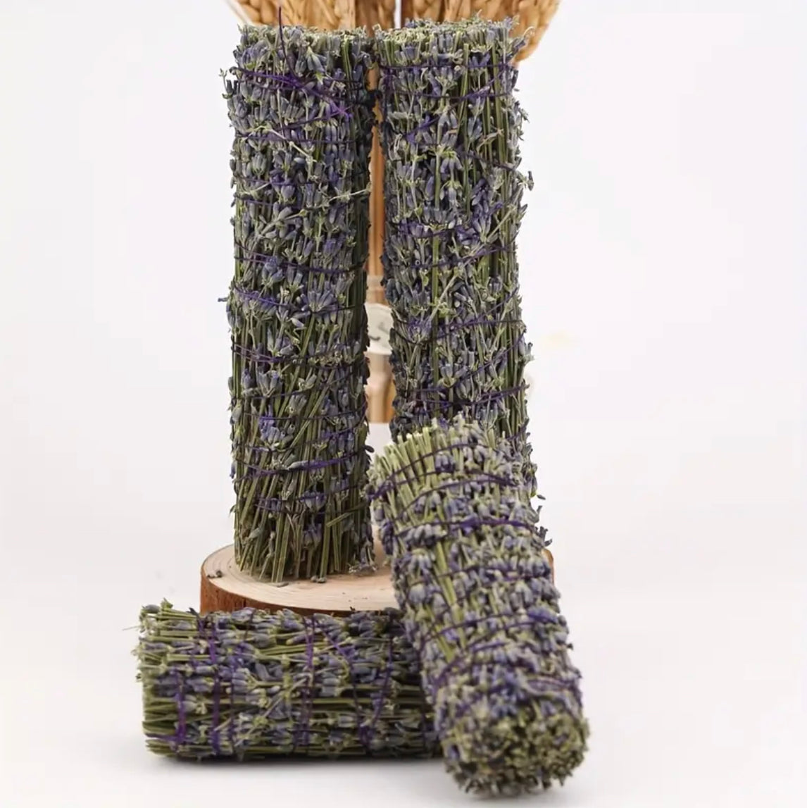 Lavender 4” Large Bundle | Cleansing & Purification | Smudge Stick
