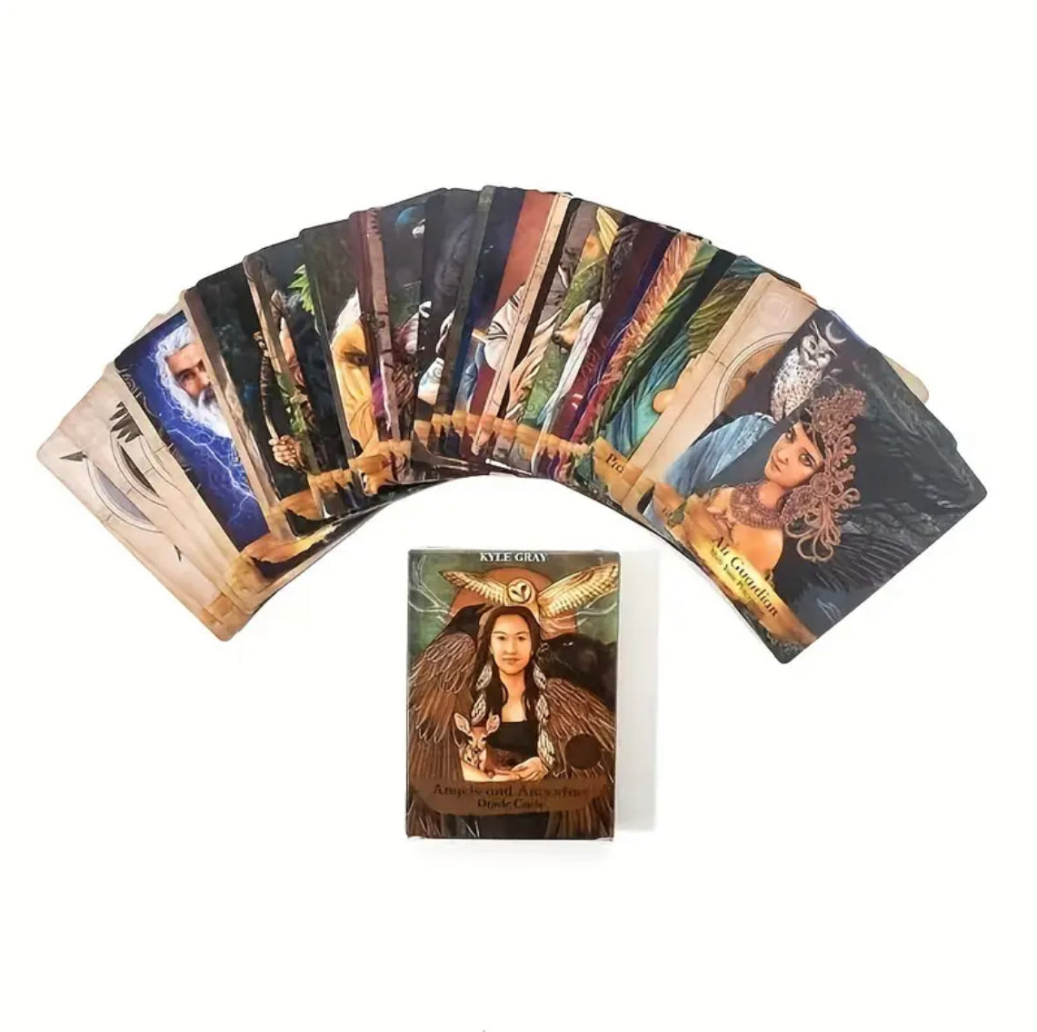 Angels & Ancestors | Oracle Cards | English | Divination Tools | Cartomancy | Witch Supplies