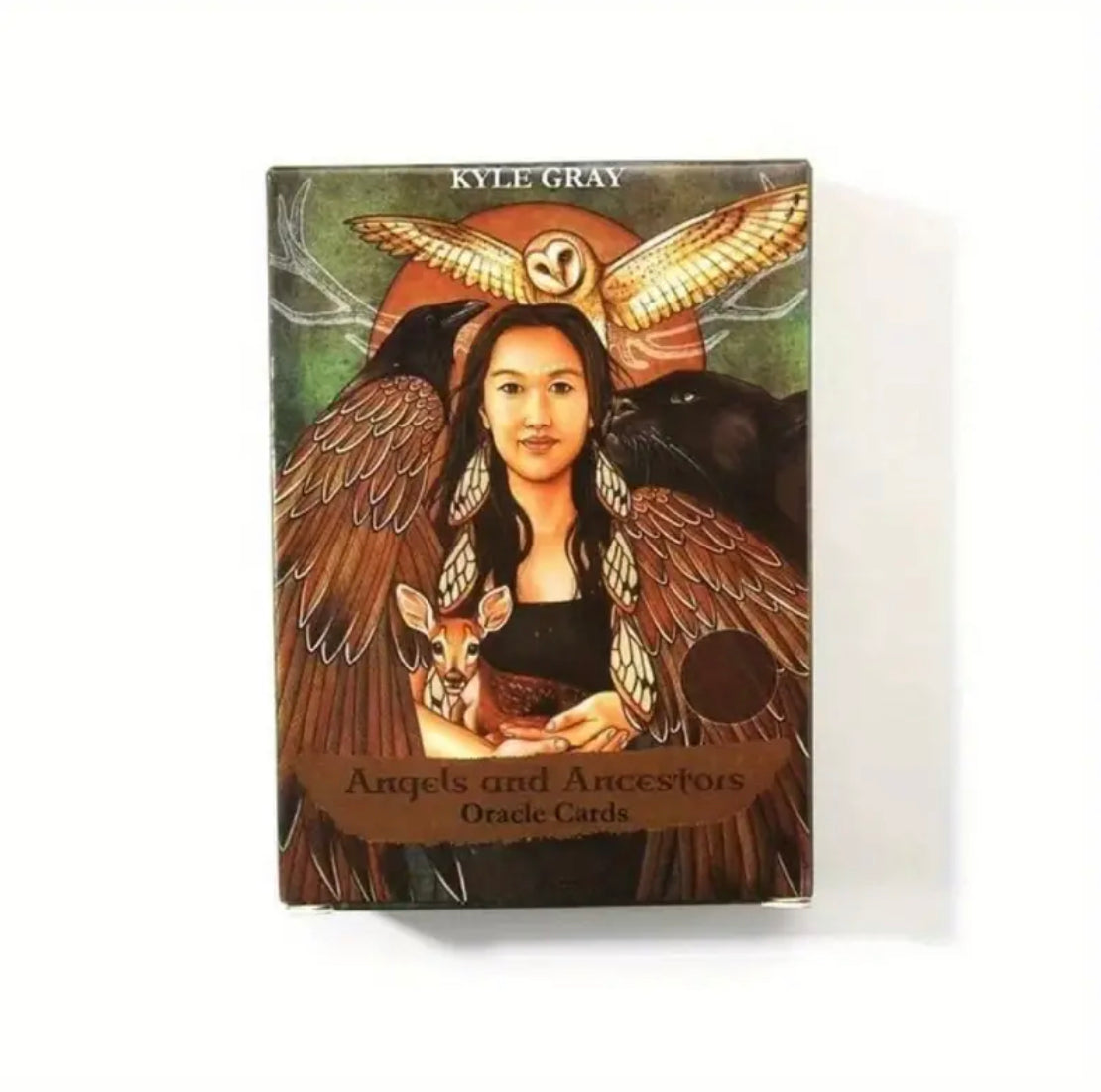 Angels & Ancestors | Oracle Cards | English | Divination Tools | Cartomancy | Witch Supplies