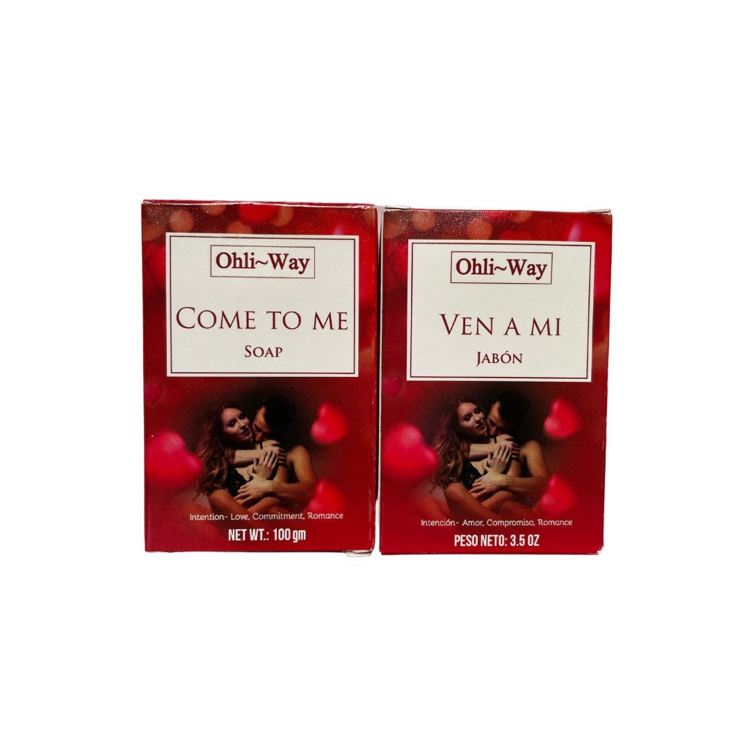Come to Me Soap | Jabon Ven A Mi | Used for Love, Commitment & Romance | 3.5 Ounces