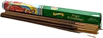 Virgen de Guadalupe | Incense | Approximately 20 Sticks | Santeria | Hoodoo | Palo Mayombe