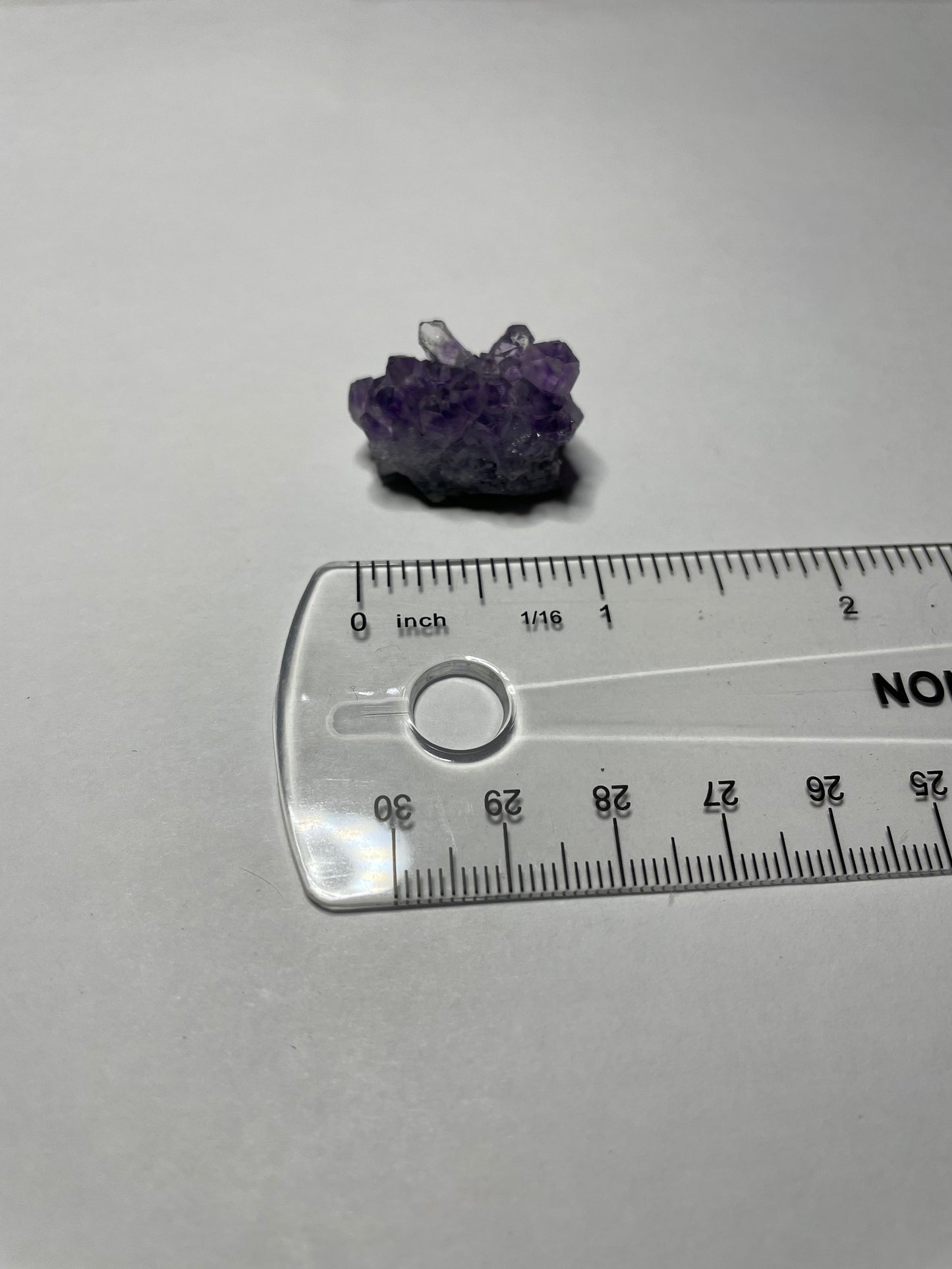 Amethyst Geode | Small | Natural | Rough | Approximately 1 Inch | Spiritual Stone & Crystal | Witch Decor | Altar Decor | Psychic Intuition