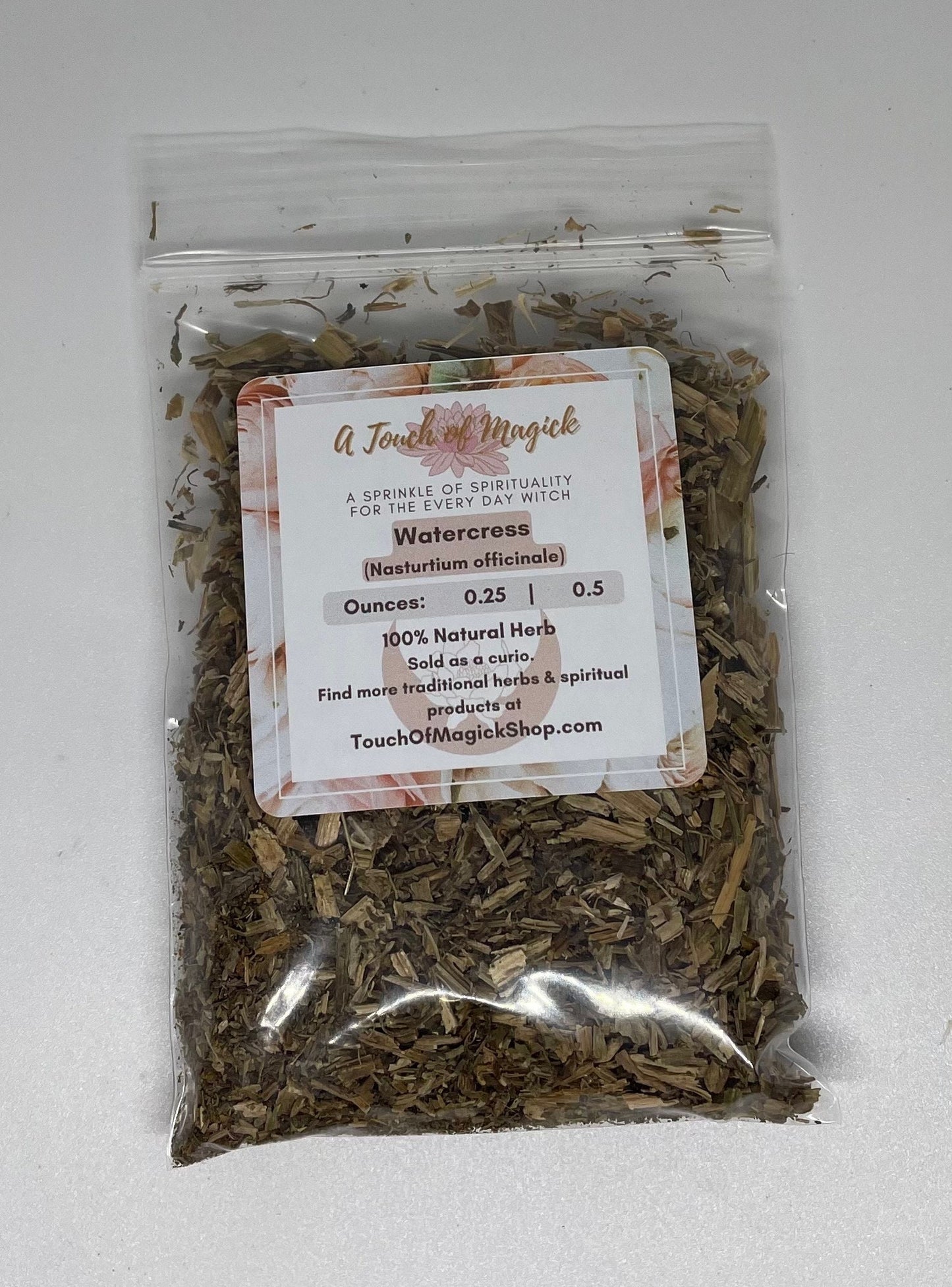 Watercress | Nastertium Officinale | Wards Off Negativity, Protection and Boosts Psychic Defenses | Witch Herb | Spells | 0.5 Oz