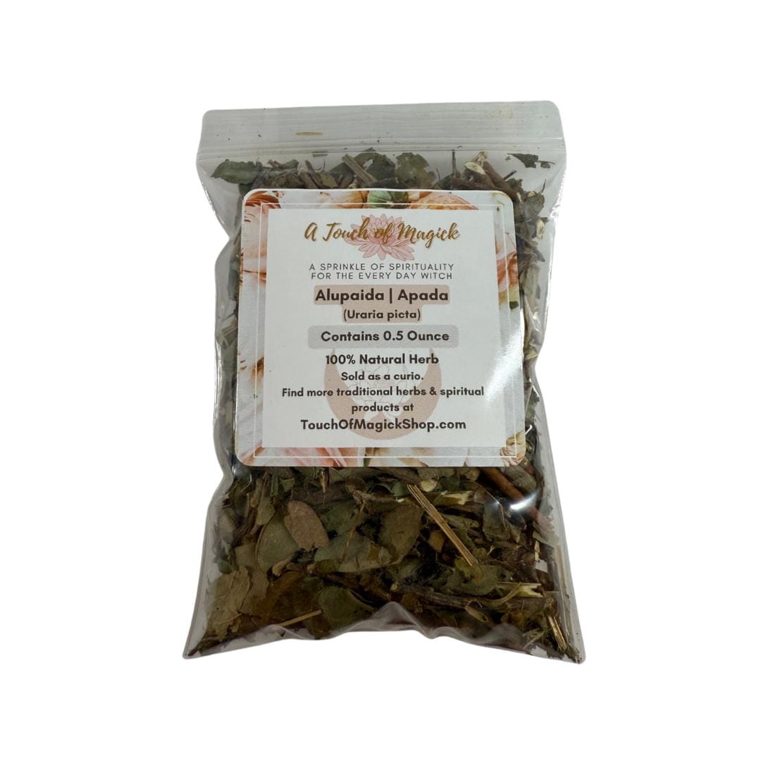 Ewe Alupaida | Apada | Uraria Picta | 0.5 Ounces | Santeria | Traditional Herb Supplier