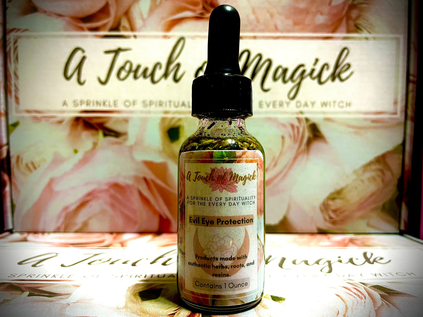 Gypsy Fast Luck Oil - 1 Oz - Made with Herbs, Roots, Resins, Powders & Oils to Manifest your Intentions - Authentic Ingredients