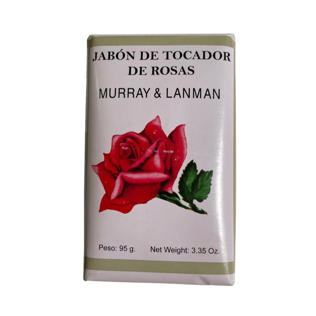Rose Soap | Jabon De Tocador de Rosas - Murray & Lanman - 3.35 Ounces