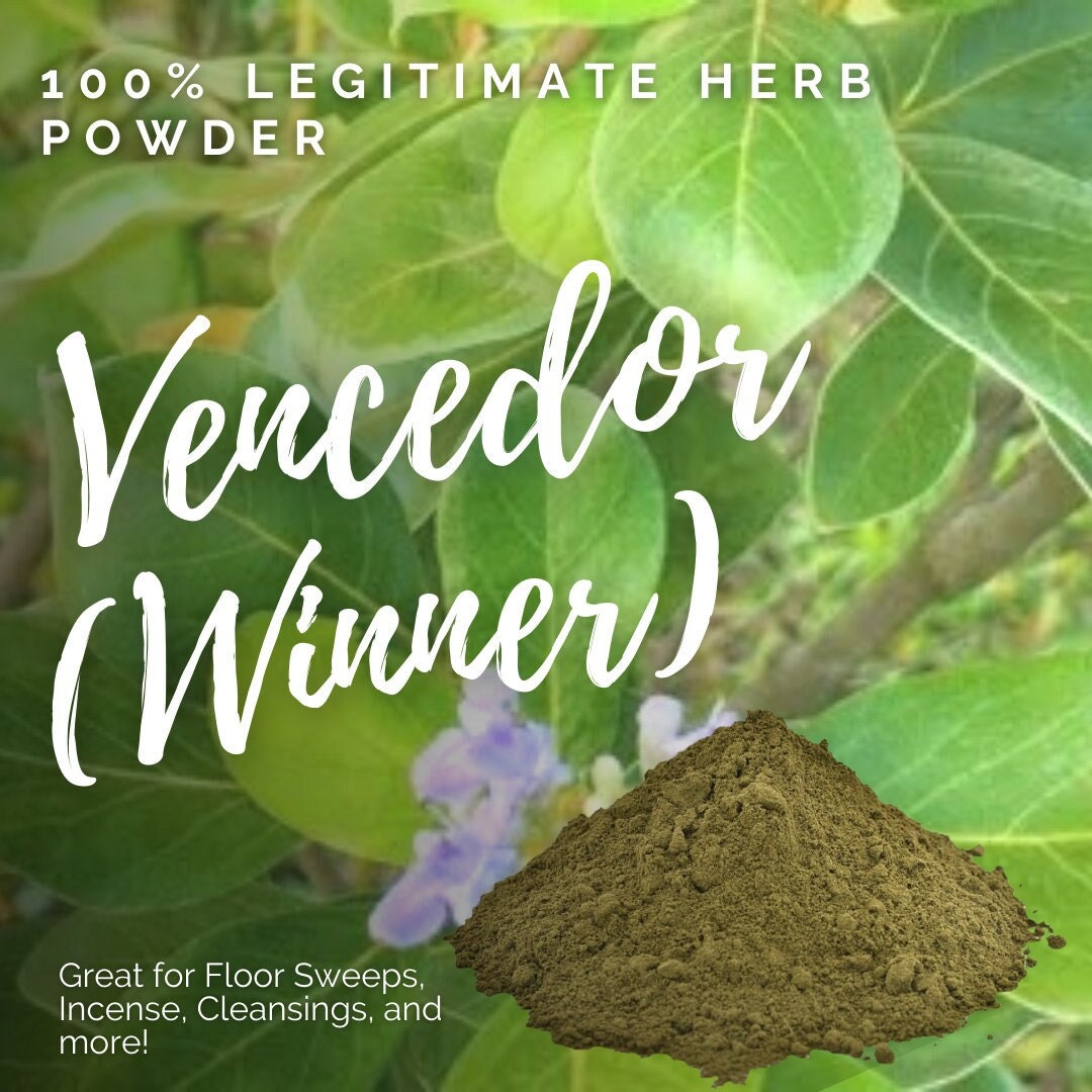 Vencedor / Winner LEGITIMATE Herb Powder