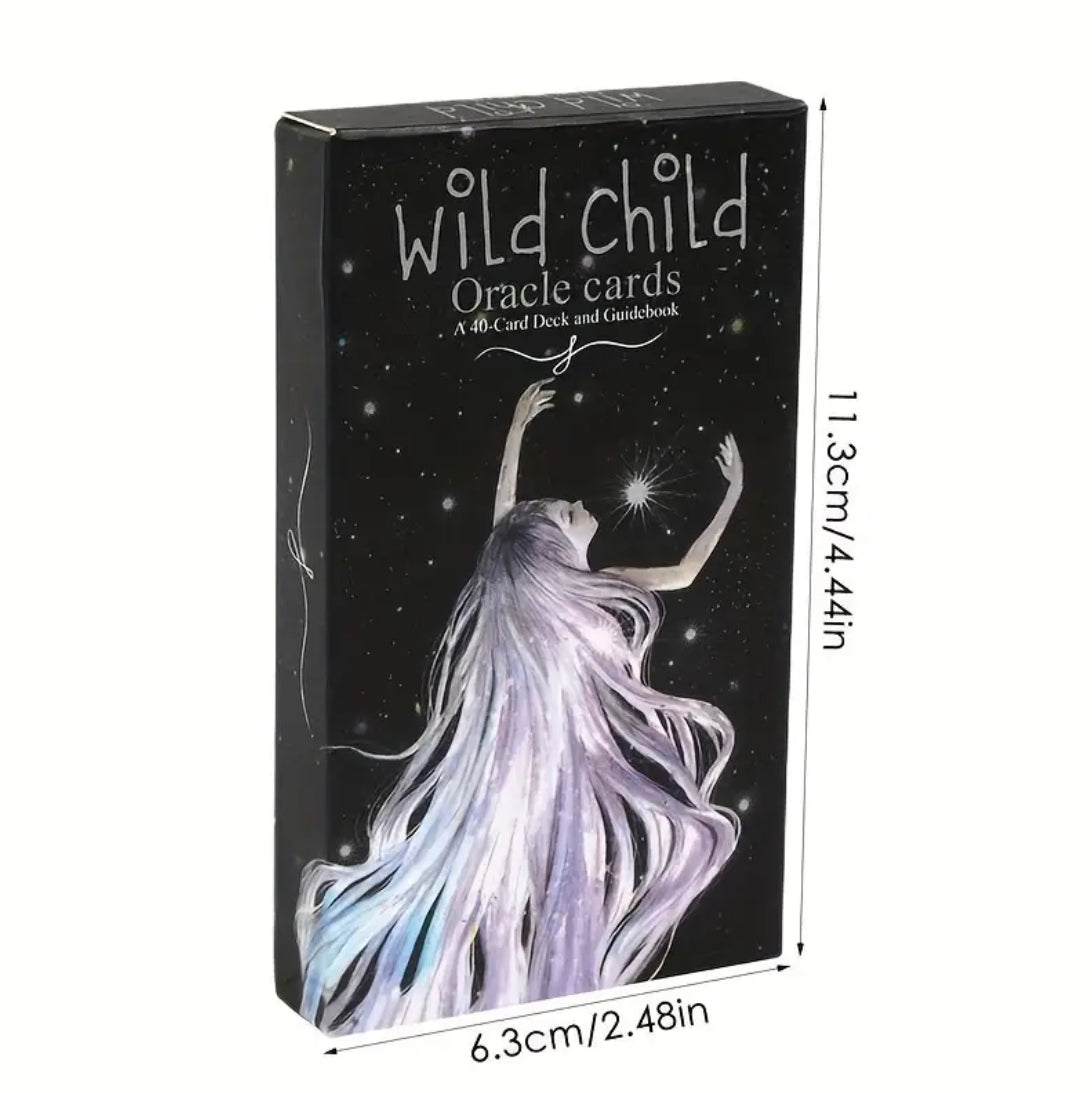 Wild Child | Oracle Cards | English | Divination Tools | Cartomancy | Witch Supplies