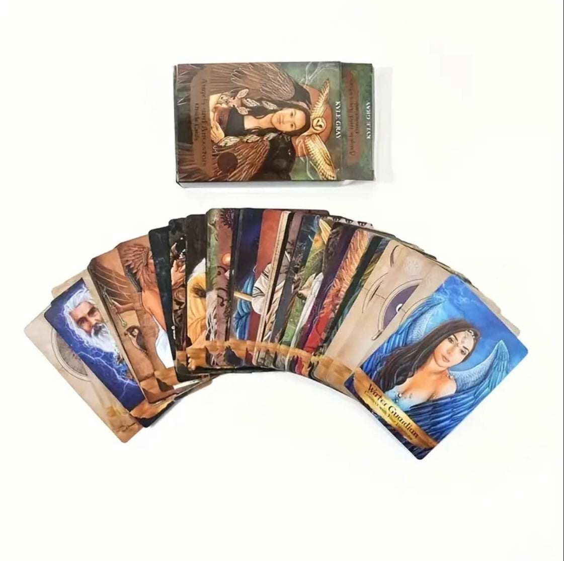 Angels & Ancestors | Oracle Cards | English | Divination Tools | Cartomancy | Witch Supplies