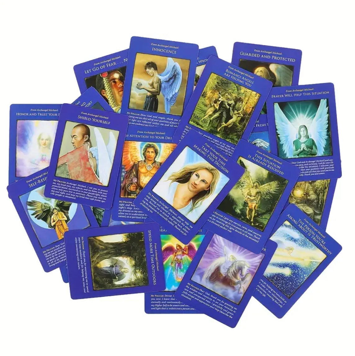 Archangel Michael | Oracle Cards | English | Divination Tools | Cartomancy | Witch Supplies