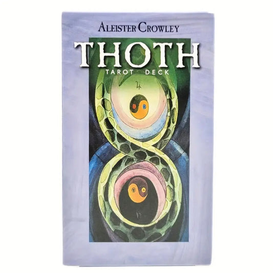 Thoth | Aleister Crowley | Tarot Cards | English | Divination Tools | Cartomancy | Witch Supplies
