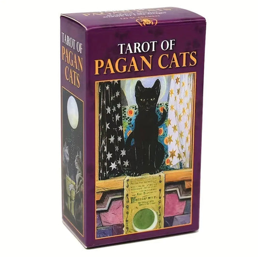 Pagan Cats | Tarot Cards | English | Divination Tools | Cartomancy | Witch Supplies