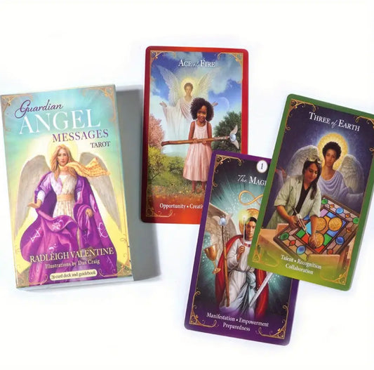 Guardian Angel Messages | Tarot Cards | English | Divination Tools | Cartomancy | Witch Supplies