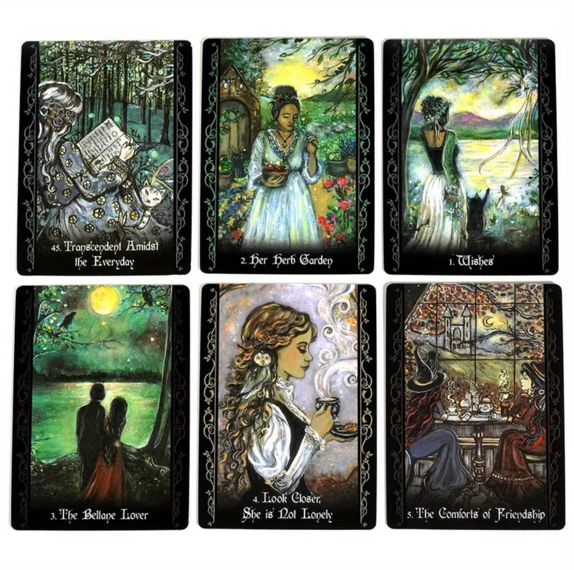 The Solitary Witch | Oracle Cards | English | Divination Tools | Cartomancy | Witch Supplies