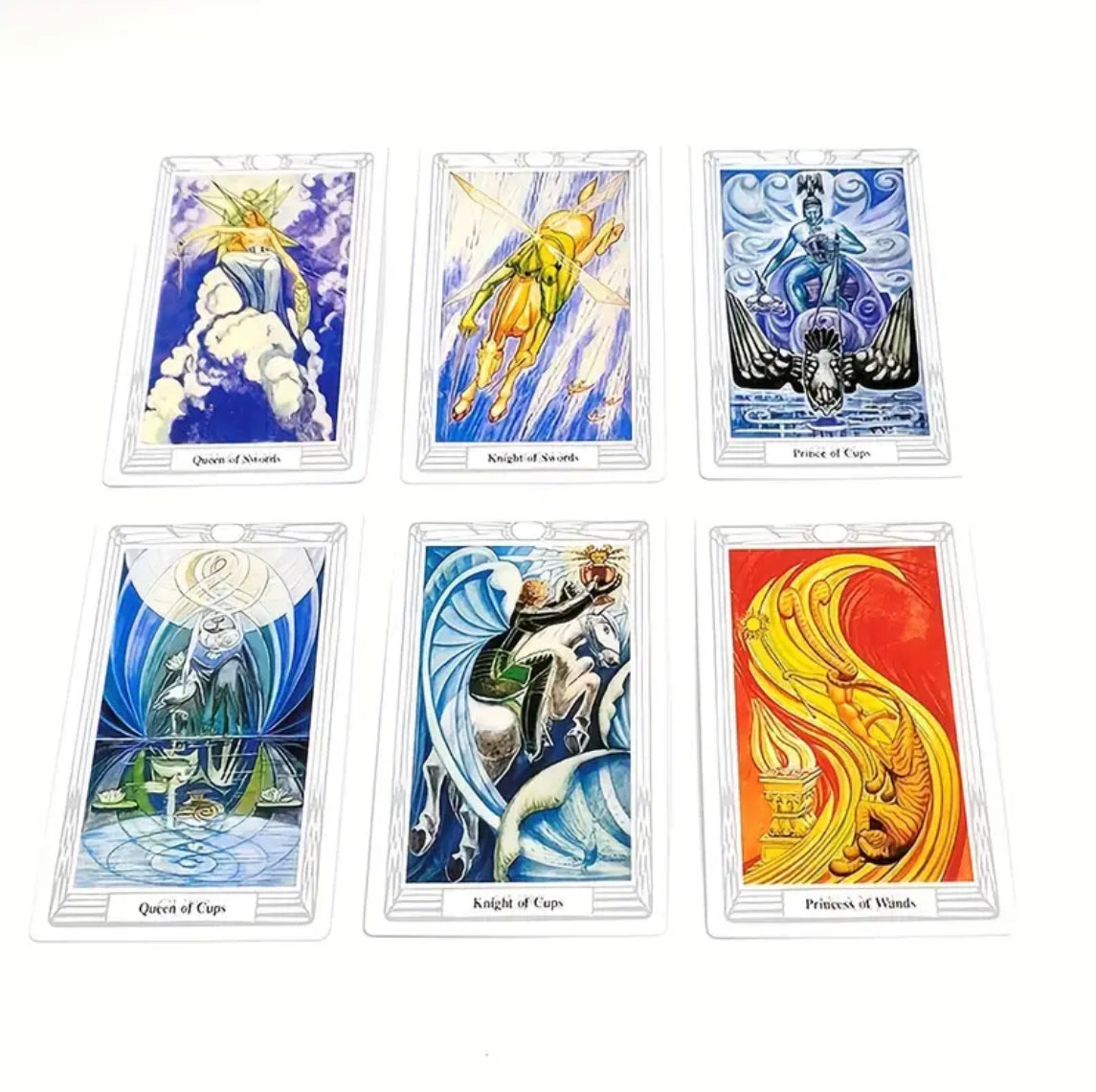 Thoth | Aleister Crowley | Tarot Cards | English | Divination Tools | Cartomancy | Witch Supplies