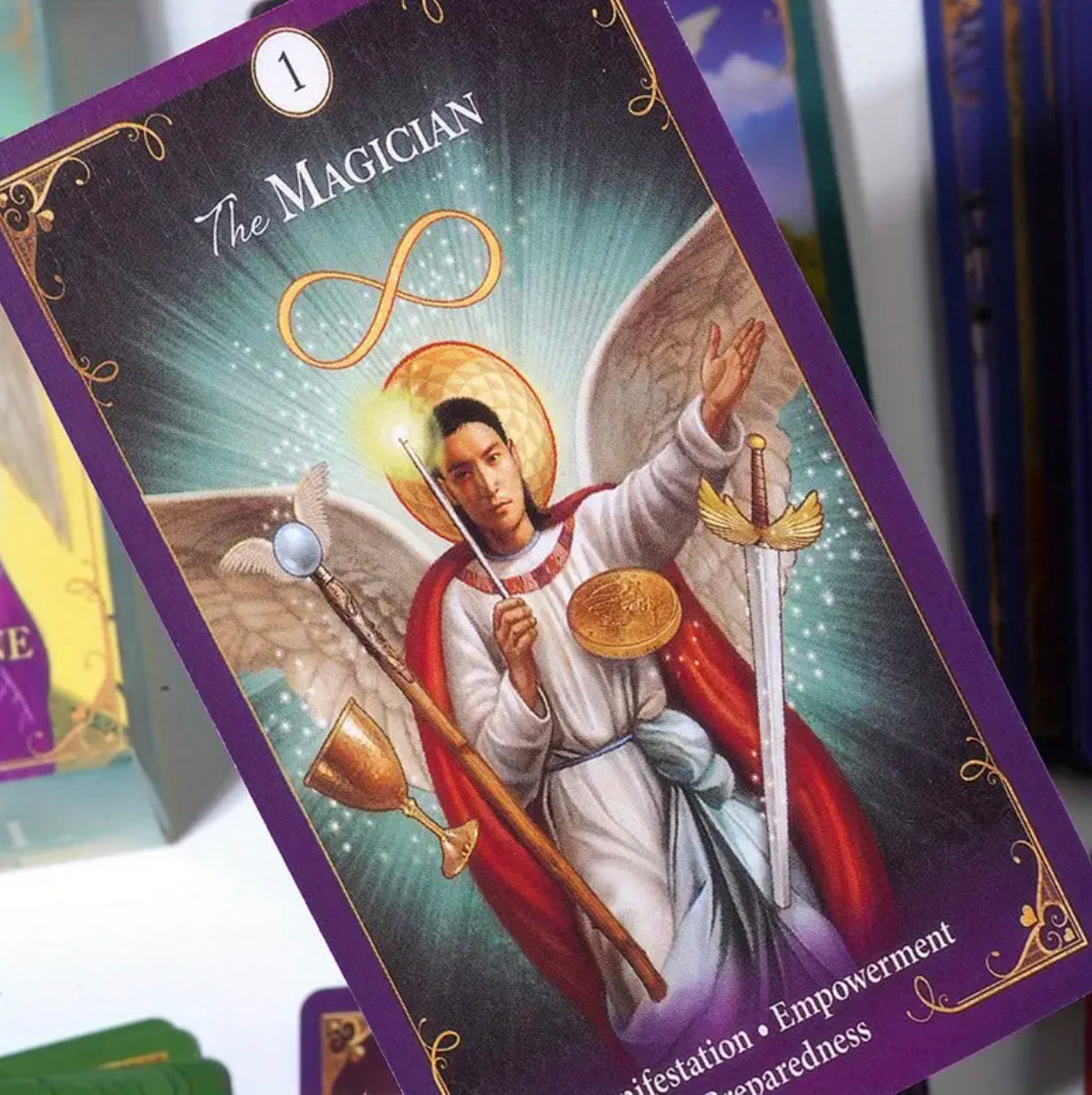 Guardian Angel Messages | Tarot Cards | English | Divination Tools | Cartomancy | Witch Supplies