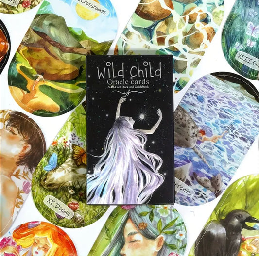 Wild Child | Oracle Cards | English | Divination Tools | Cartomancy | Witch Supplies
