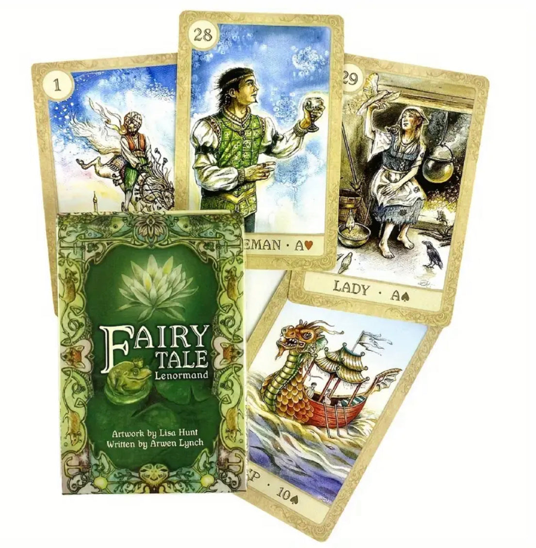 Fairy Tale Lenormand | Tarot Cards | English | Divination Tools | Cartomancy | Witch Supplies