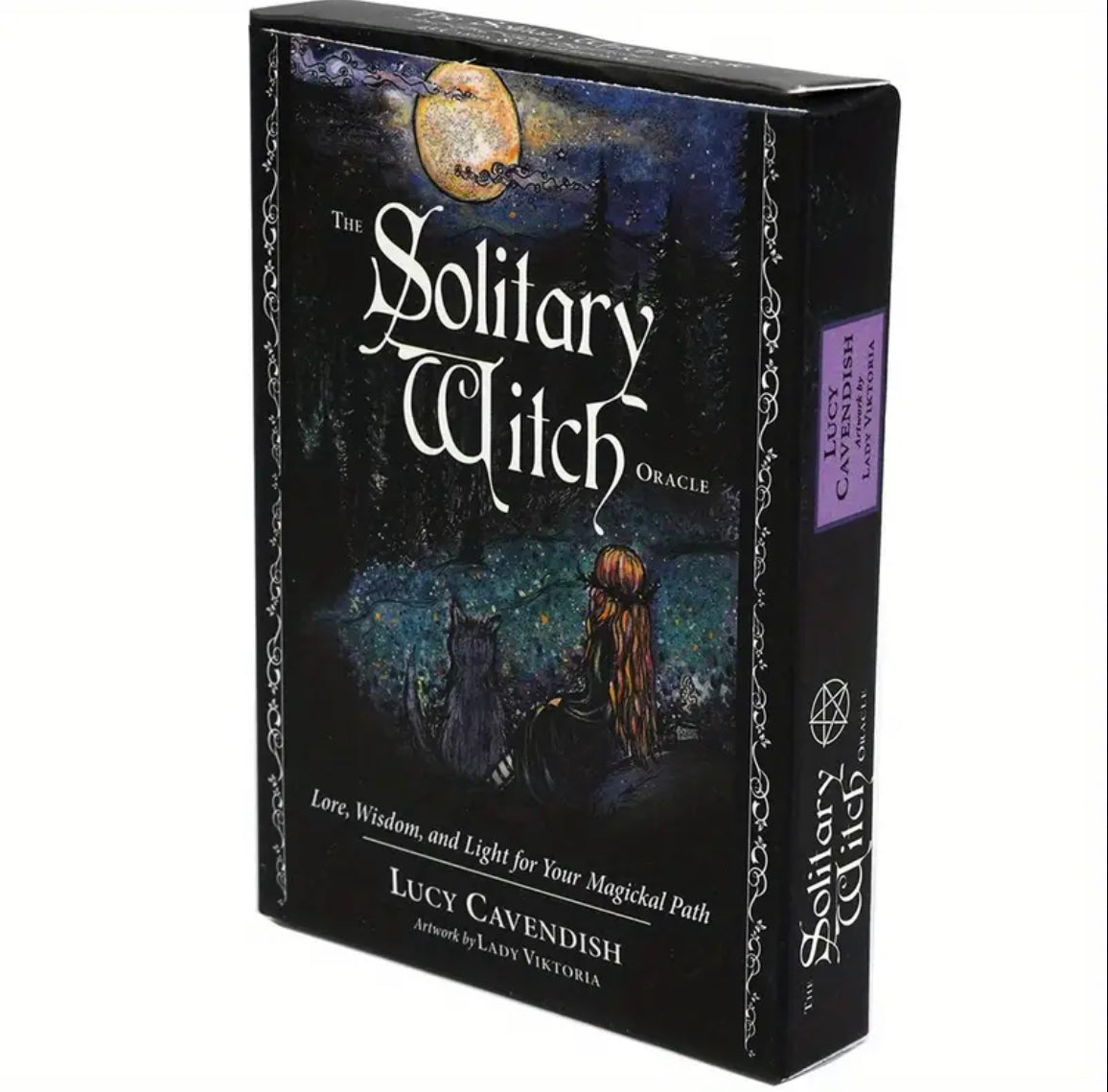 The Solitary Witch | Oracle Cards | English | Divination Tools | Cartomancy | Witch Supplies