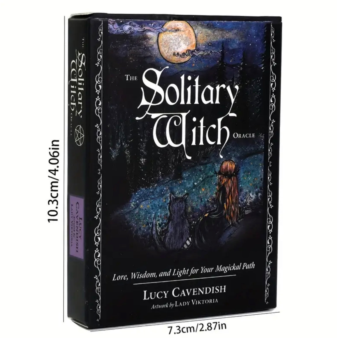 The Solitary Witch | Oracle Cards | English | Divination Tools | Cartomancy | Witch Supplies