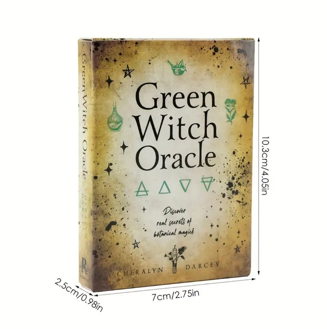 Green Witch | Oracle Cards | English | Divination Tools | Cartomancy | Witch Supplies