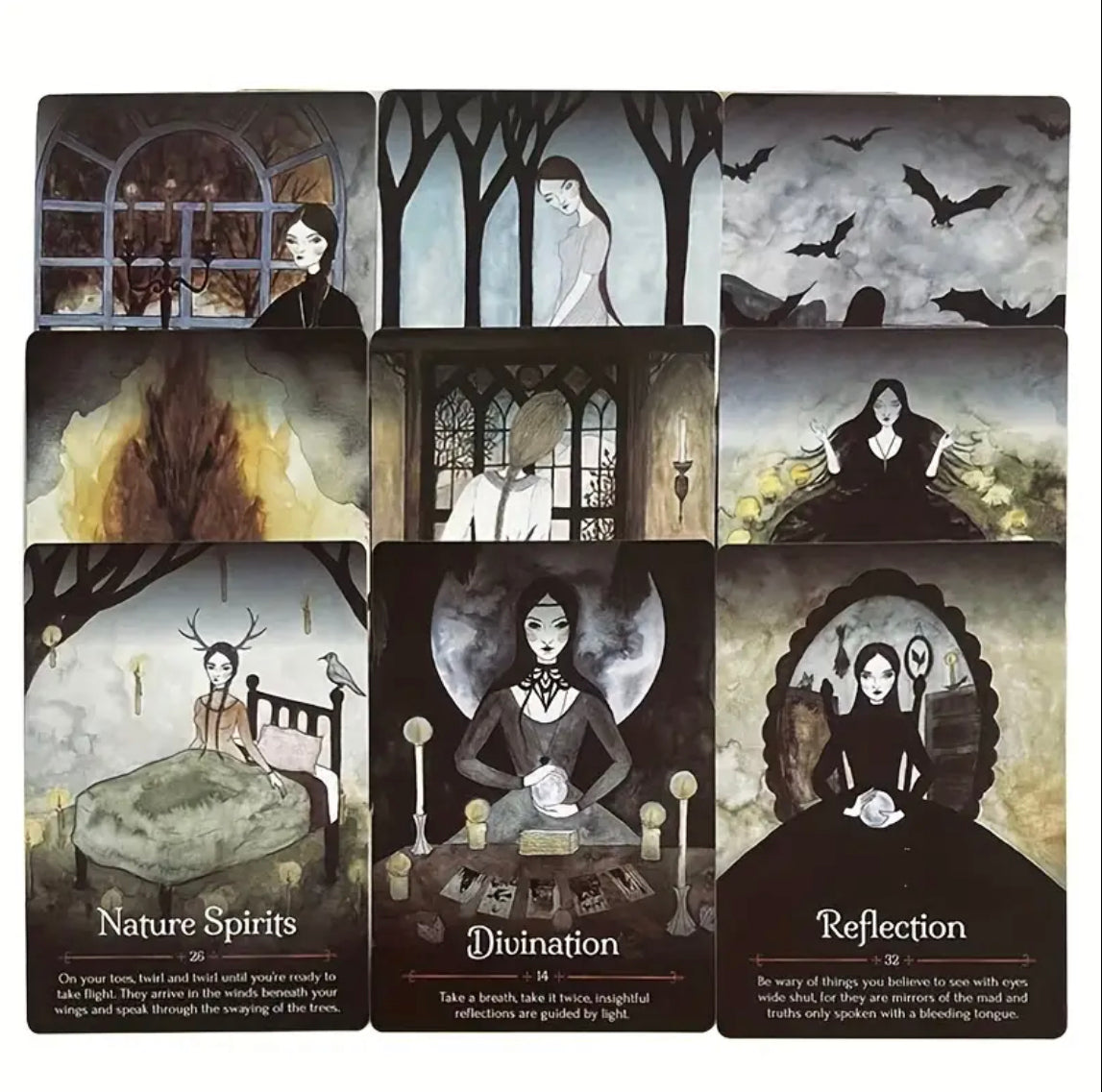 Seasons of the Witch | Oracle Cards | English | Divination Tools | Cartomancy | Witch Supplies