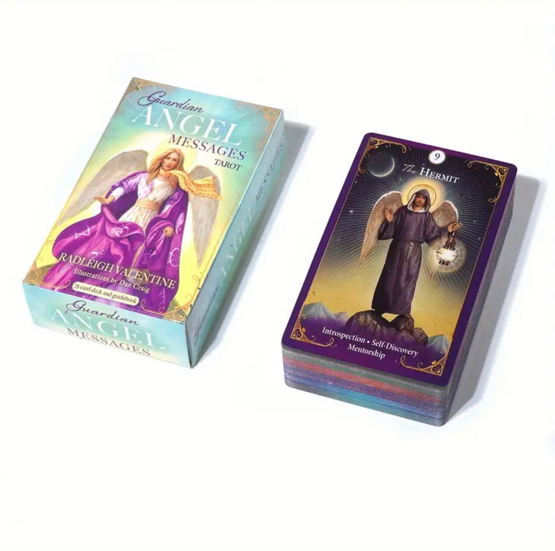 Guardian Angel Messages | Tarot Cards | English | Divination Tools | Cartomancy | Witch Supplies