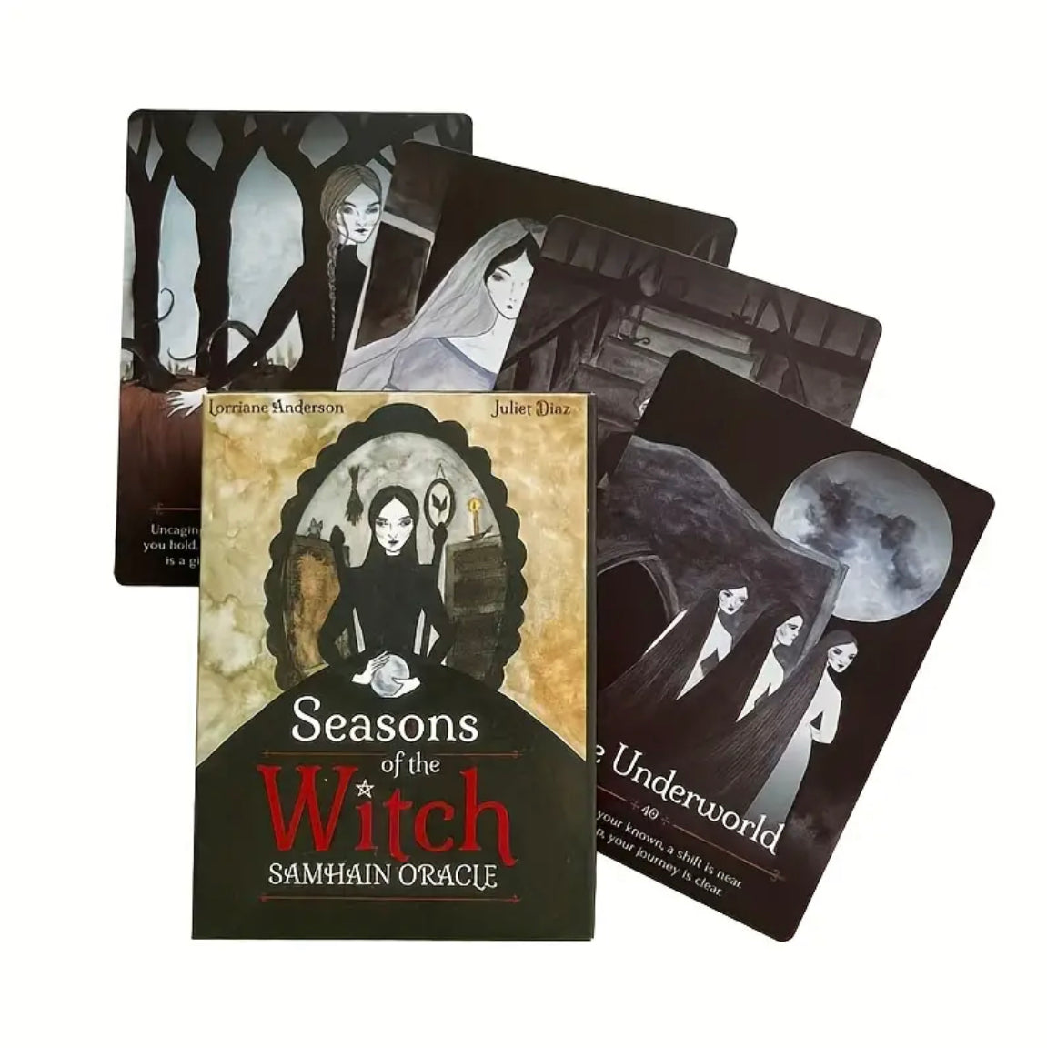 Seasons of the Witch | Oracle Cards | English | Divination Tools | Cartomancy | Witch Supplies