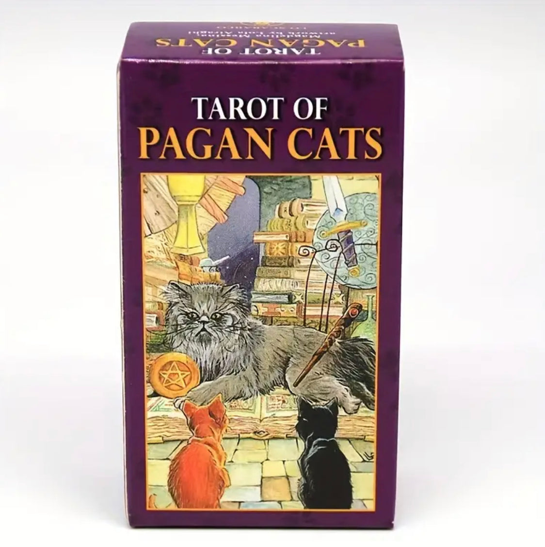 Pagan Cats | Tarot Cards | English | Divination Tools | Cartomancy | Witch Supplies