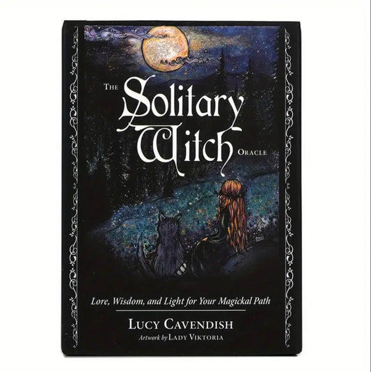 The Solitary Witch | Oracle Cards | English | Divination Tools | Cartomancy | Witch Supplies