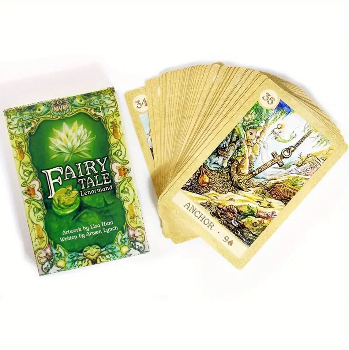 Fairy Tale Lenormand | Tarot Cards | English | Divination Tools | Cartomancy | Witch Supplies