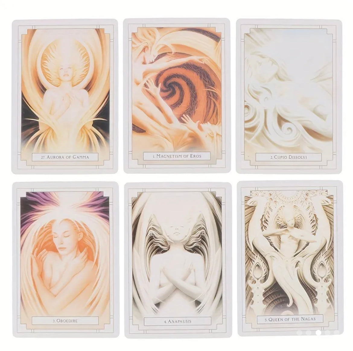White Light | Oracle Cards | English | Divination Tools | Cartomancy | Witch Supplies