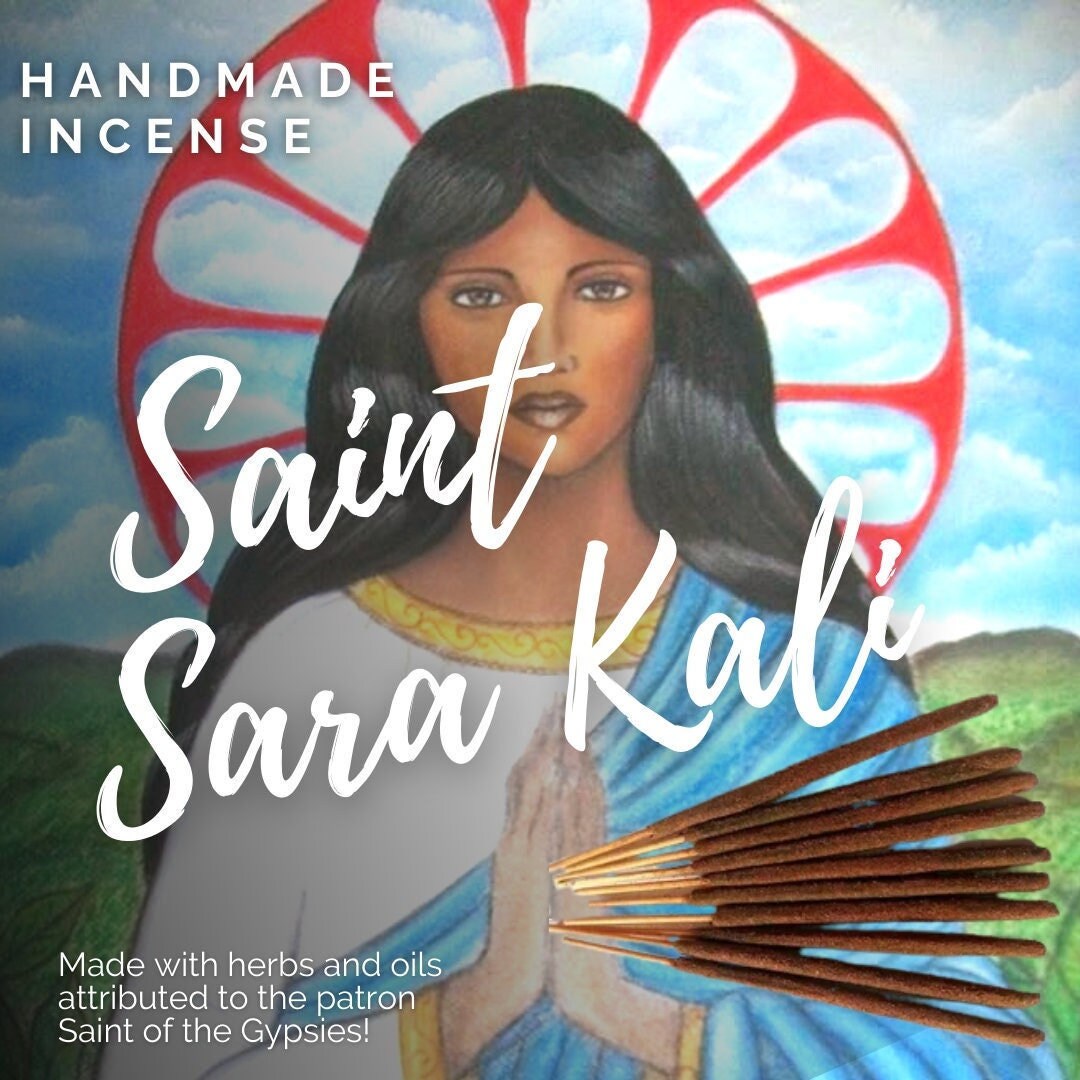 Saint Sara Kali's Blessings Handmade Incense | Inspired by the Patron Saint of the Gypsies | Offering | Herbal