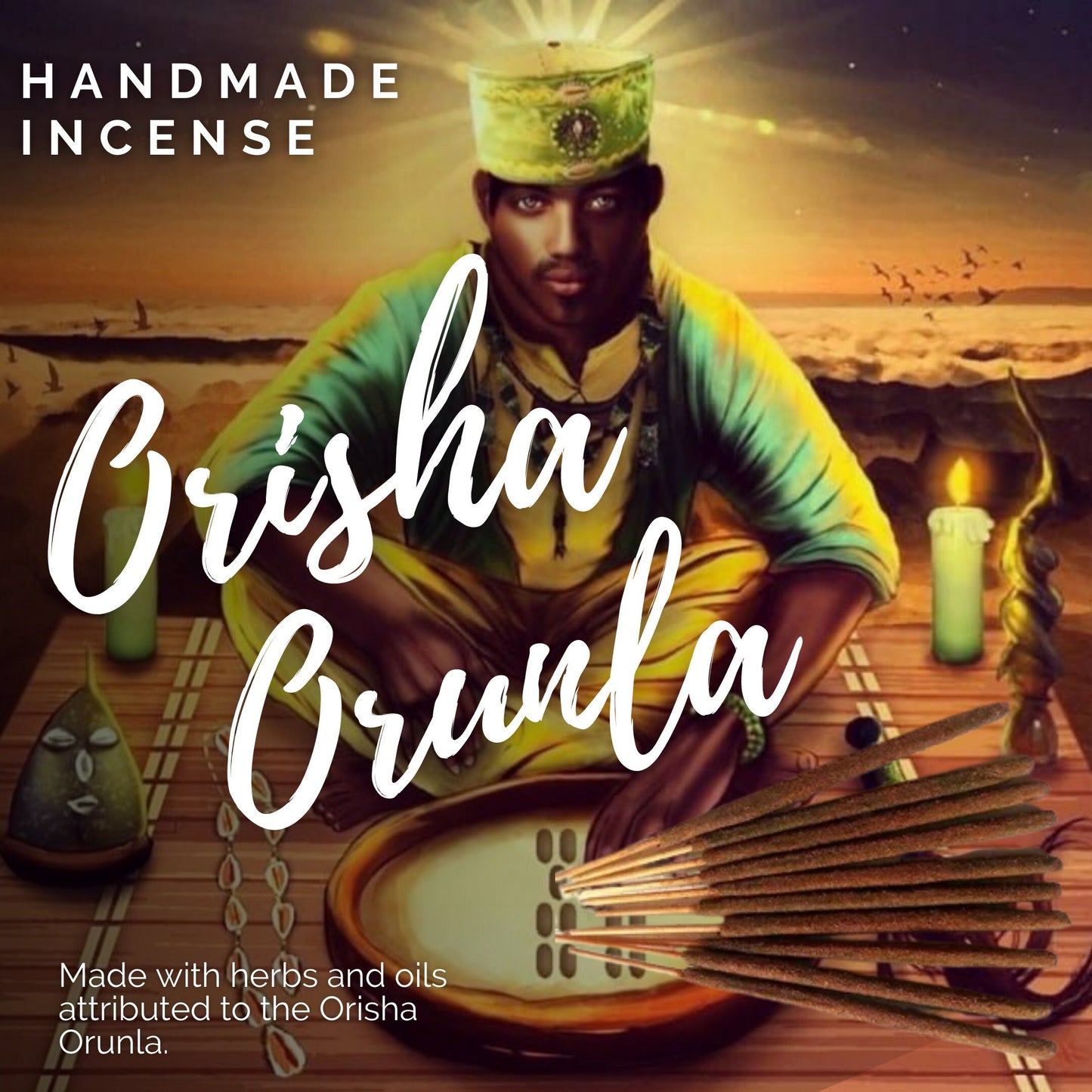 Orunla's Prophesy Handmade Incense