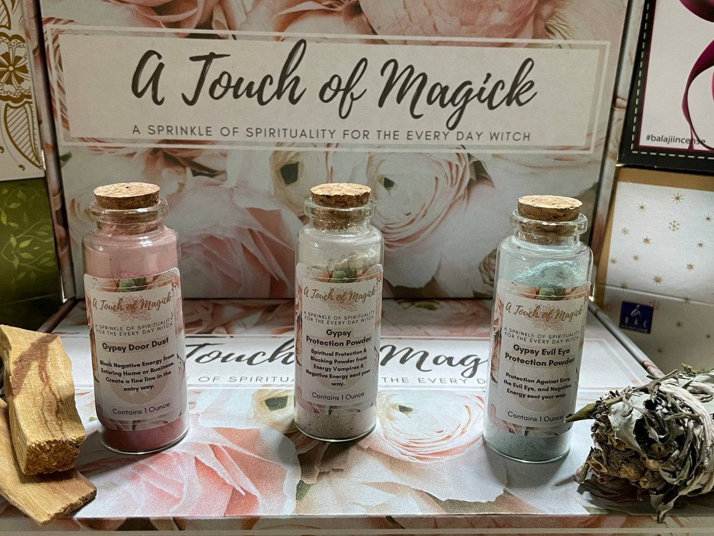 Gypsy Protection Powder | 1 Oz | Spell & Ritual Supplies | Handmade