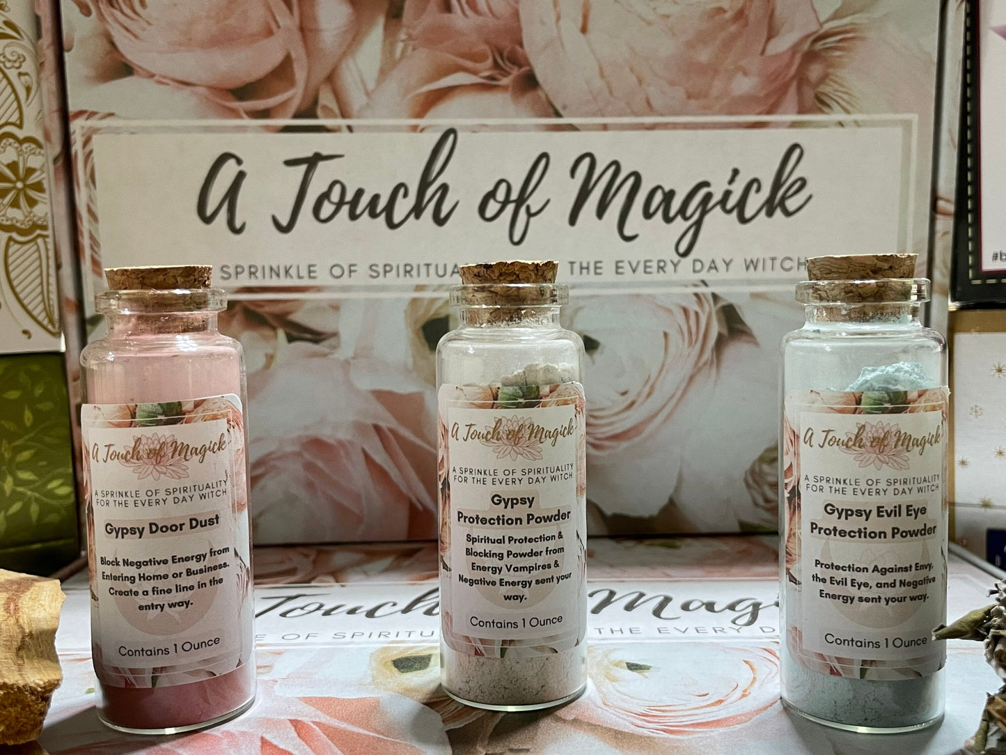 Gypsy Protection Powder | 1 Oz | Spell & Ritual Supplies | Handmade