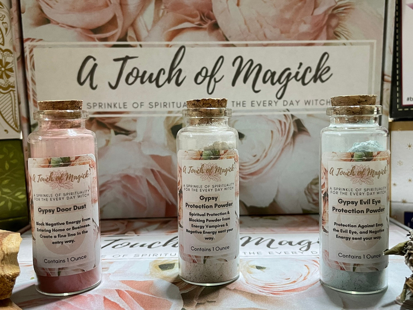 Gypsy Protection Powder | 1 Oz | Spell & Ritual Supplies | Handmade