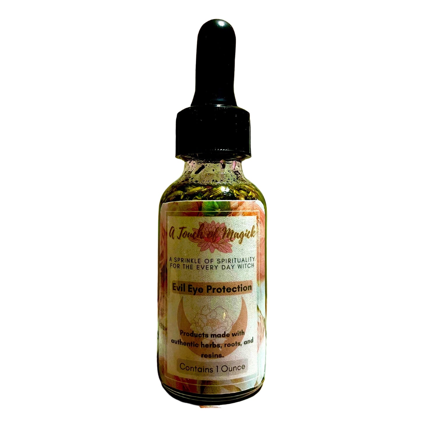 Gypsy Evil Eye Protection Oil | Made with Traditional Ingredients | Ritual & Spell Supplies | 1 Oz | Annointing | Hoodoo | Santeria