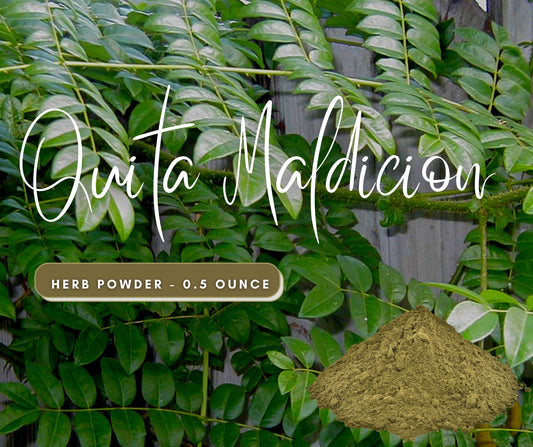 Quita Maldicion / Curse Remover - Grey Knickers Plant LEGITIMATE Herb Powder to Remove Curses and Spells - Use in Candles or Floor Sweeps