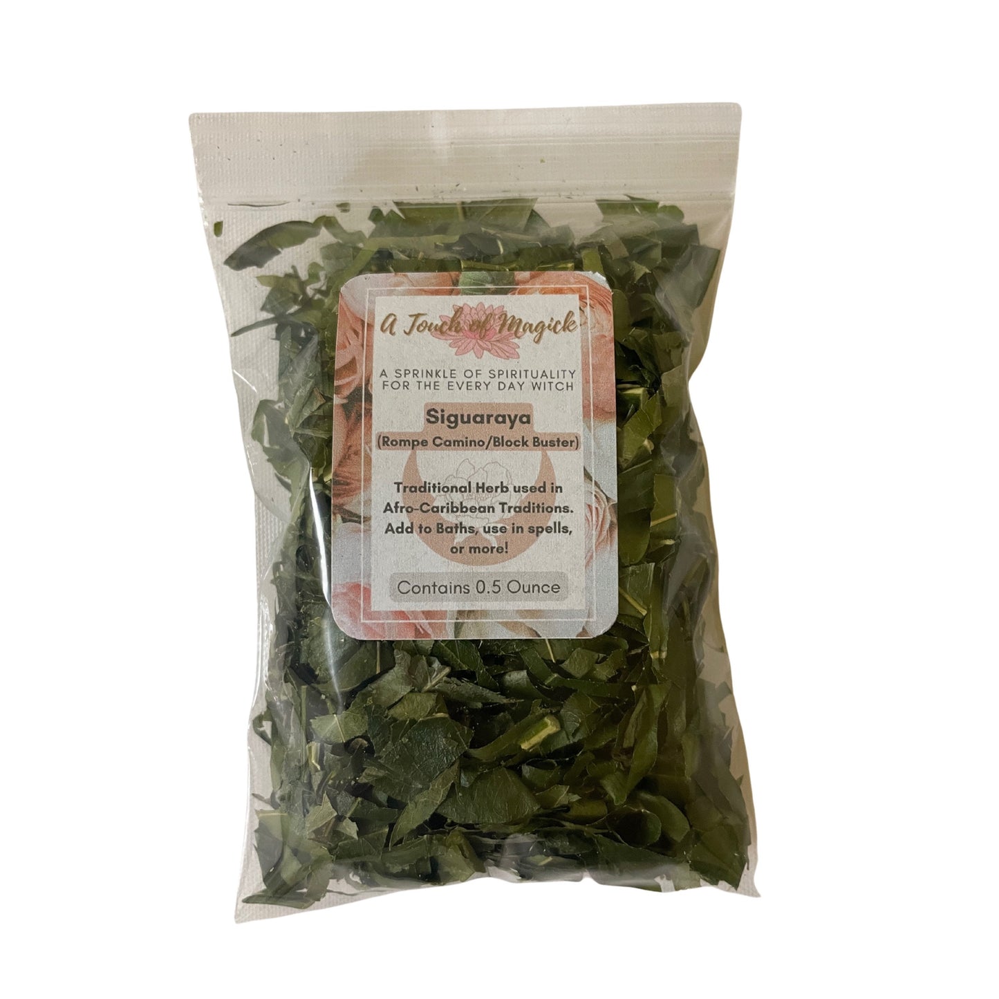 Siguaraya (Rompe Camino) Dried Herb | 0.5 Ounces | Traditional Herb Supplier & Manufacturer | Santeria