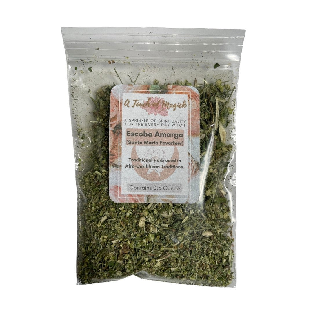 Escoba Amarga | Santa Maria Feverfew (Parthenium Hysterophorus) Dried Herb | Traditional Herb Supplier | Santeria