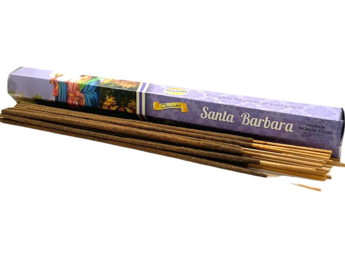 Santa Barbara | Incense | Approximately 20 Sticks | Santeria | Hoodoo | Palo Mayombe