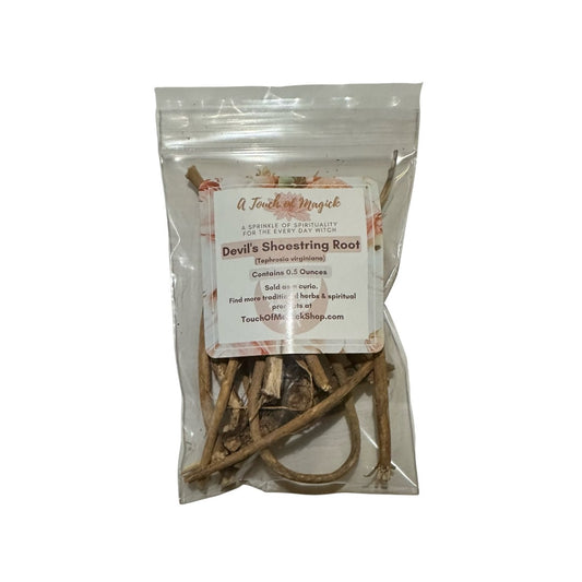 Devil’s Shoestring Root | Tephrosia Virginiana | Traditional Herb Supplier & Manufacturer | Hoodoo | 0.5 Ounces